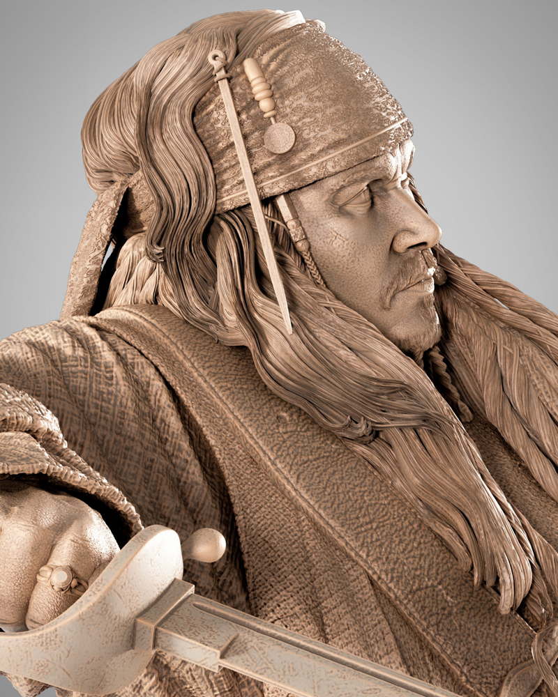 Jack Sparrow – Sculpture