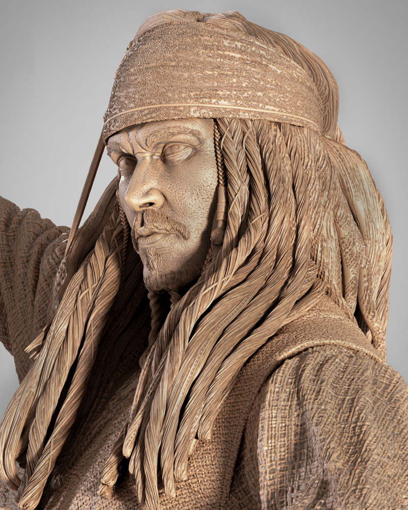 Jack Sparrow – Sculpture