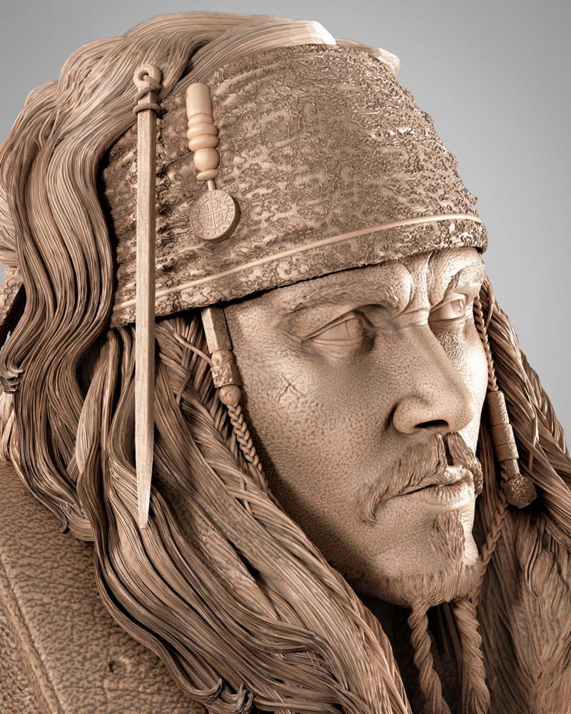 Jack Sparrow – Sculpture