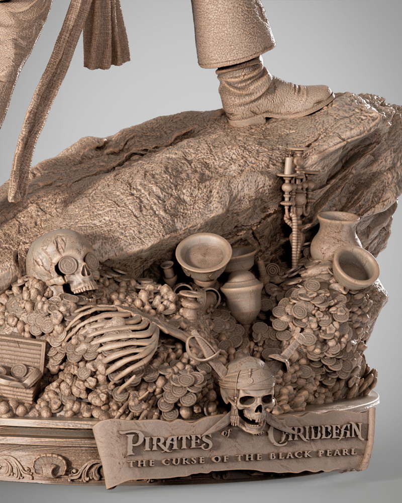 Jack Sparrow – Sculpture