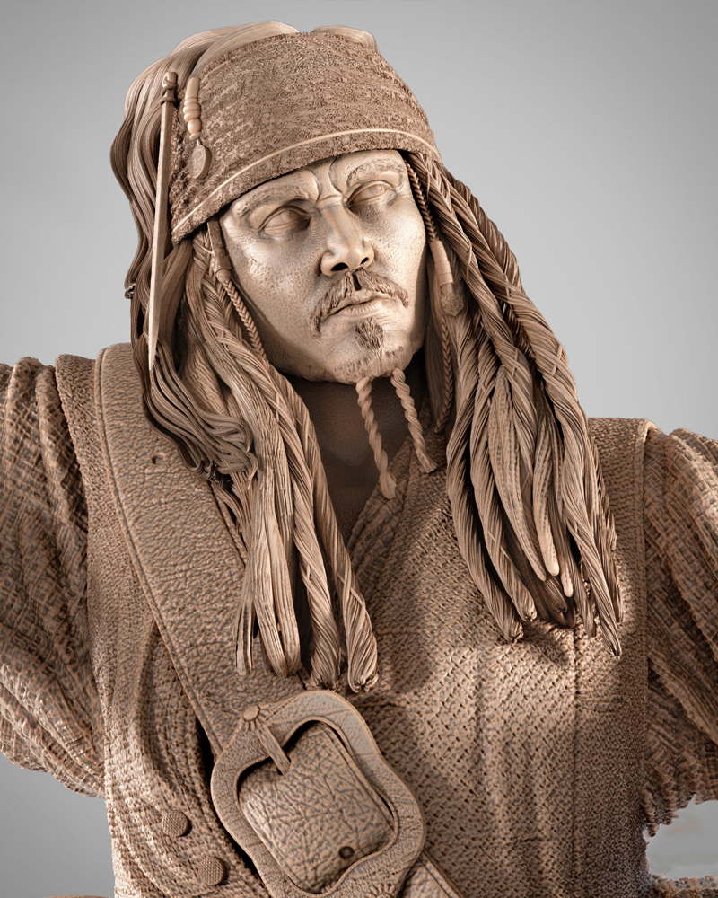 Jack Sparrow – Sculpture