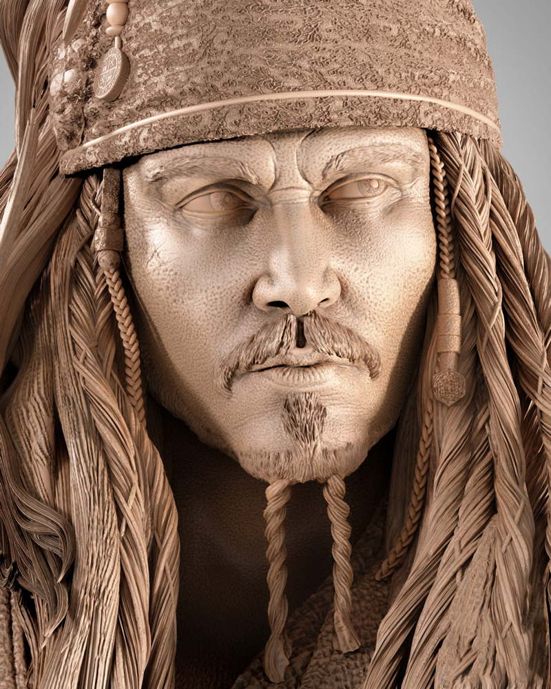 Jack Sparrow – Sculpture