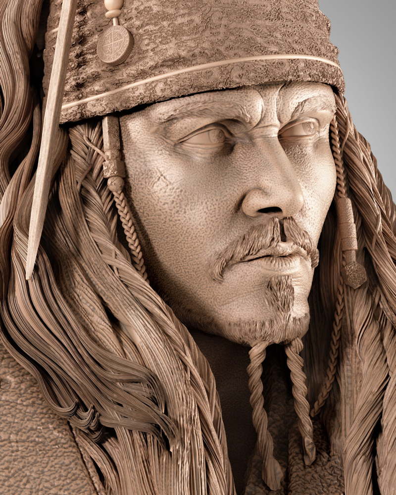 Jack Sparrow – Sculpture