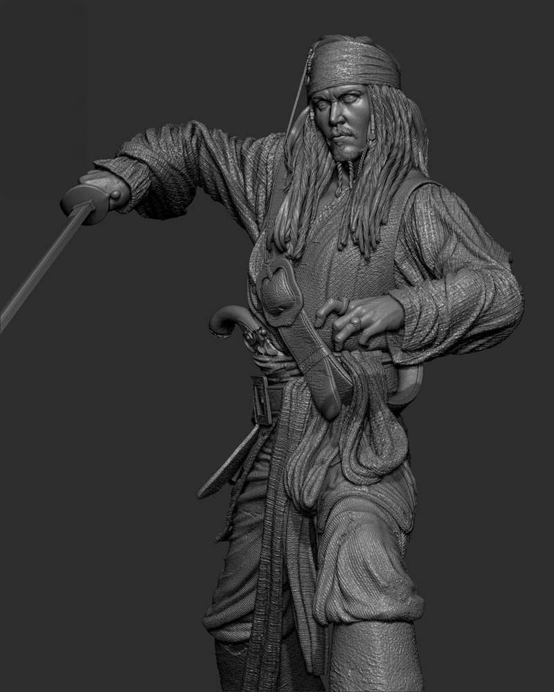 Jack Sparrow – Sculpture