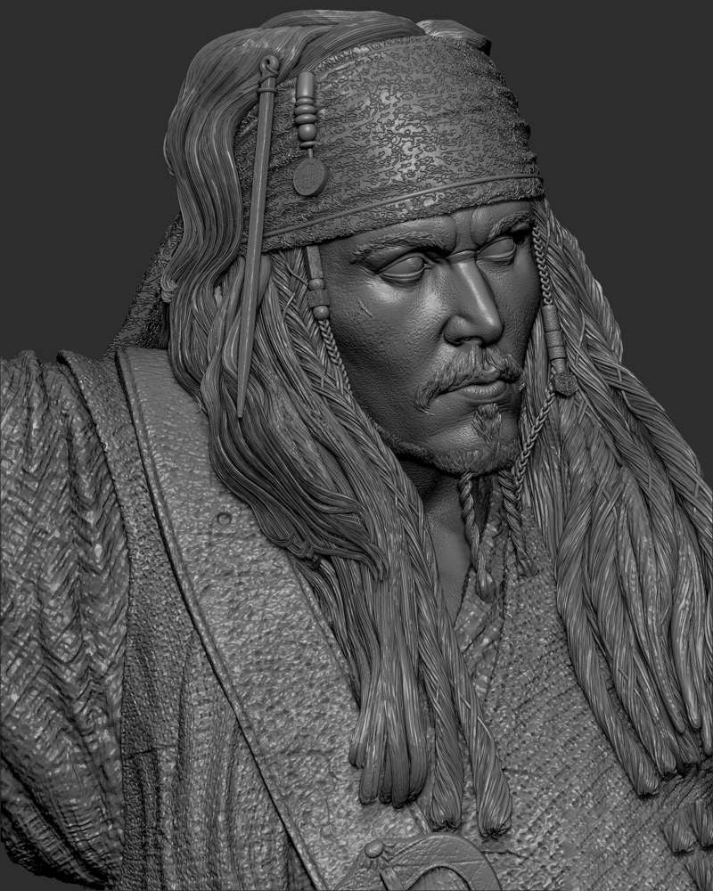 Jack Sparrow – Sculpture