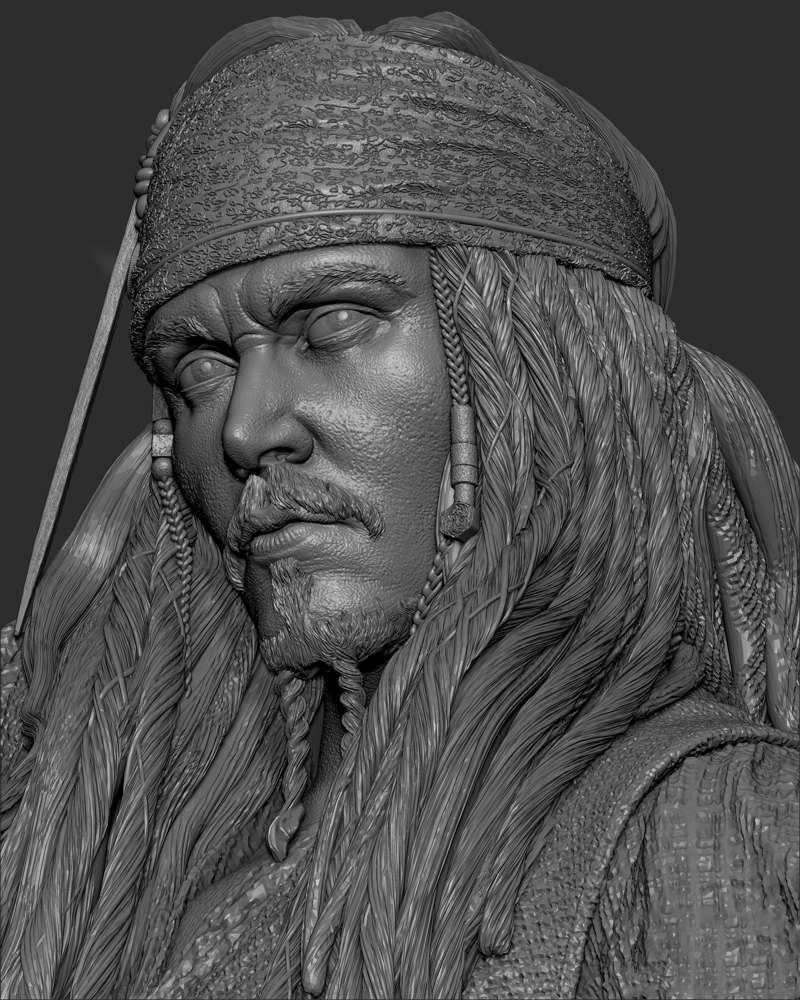 Jack Sparrow – Sculpture