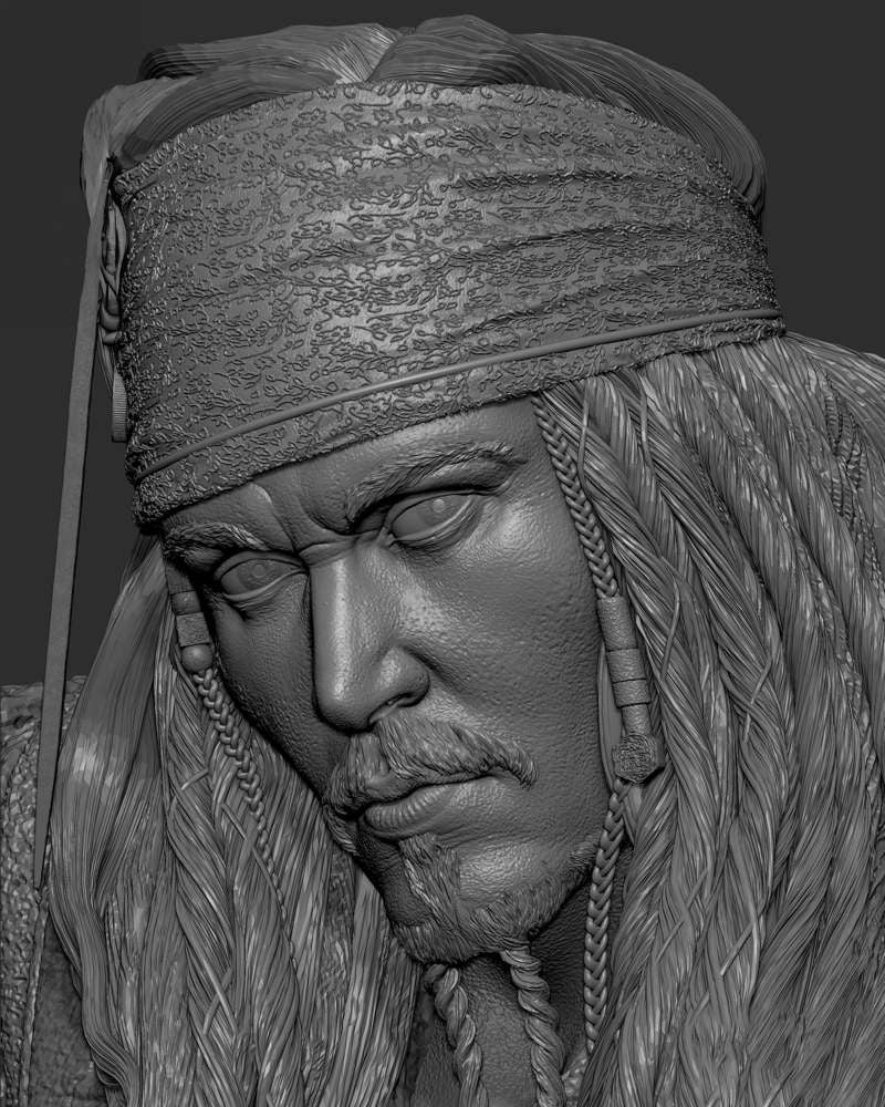 Jack Sparrow – Sculpture