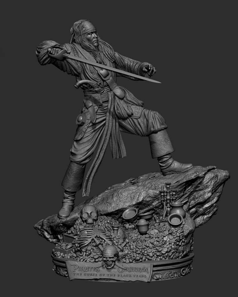 Jack Sparrow – Sculpture