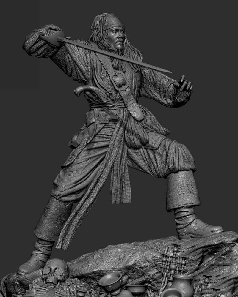 Jack Sparrow – Sculpture