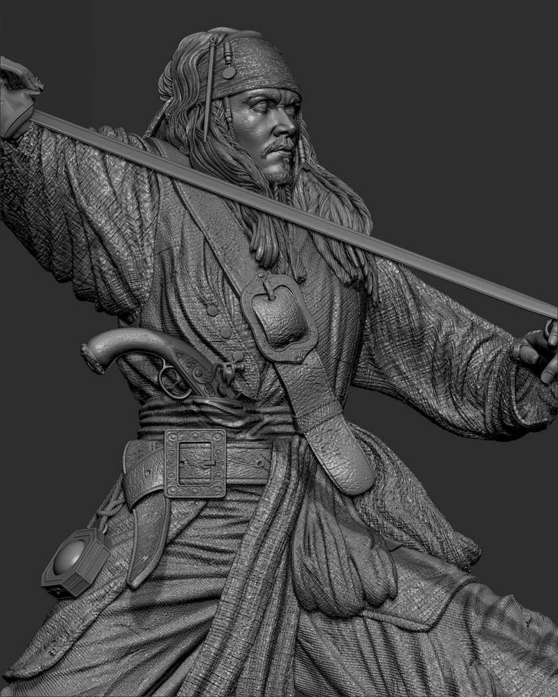 Jack Sparrow – Sculpture