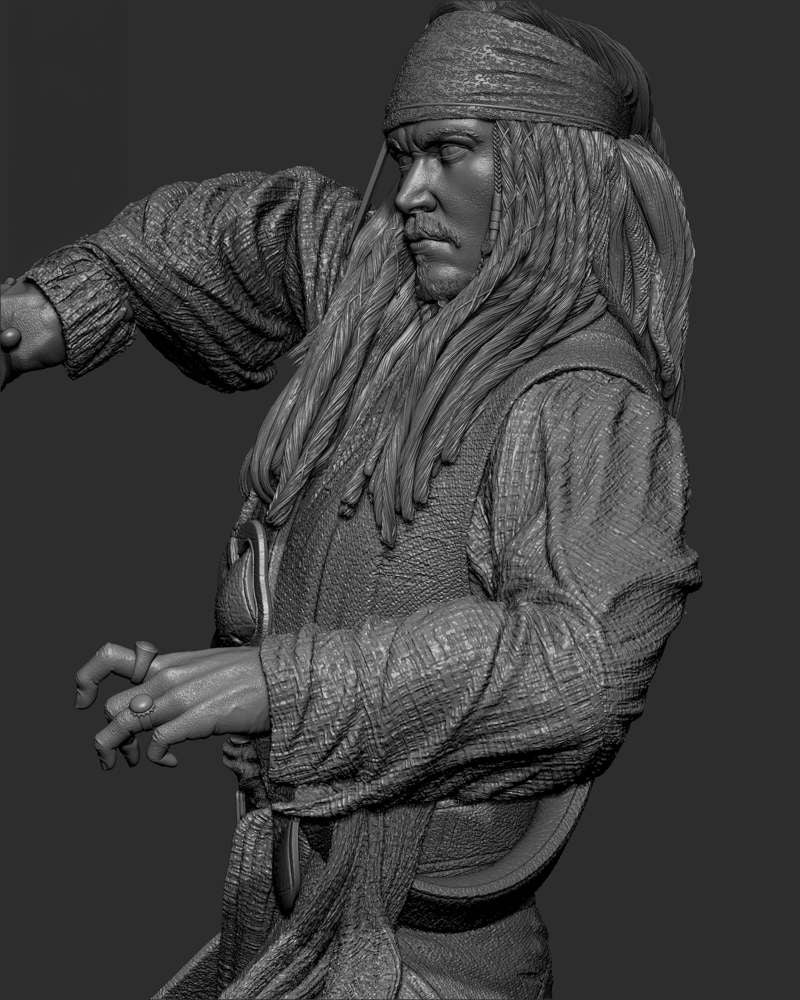 Jack Sparrow – Sculpture