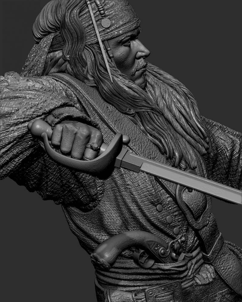 Jack Sparrow – Sculpture