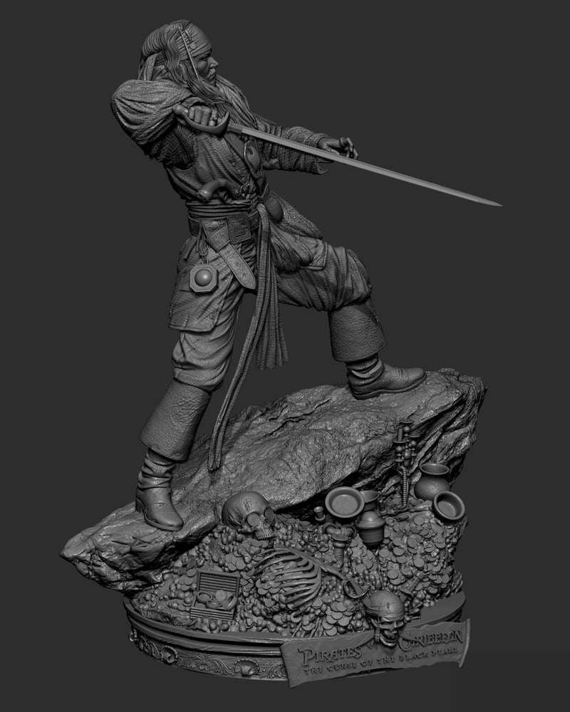 Jack Sparrow – Sculpture