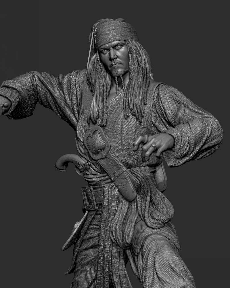 Jack Sparrow – Sculpture