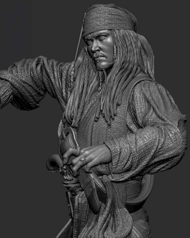 Jack Sparrow – Sculpture