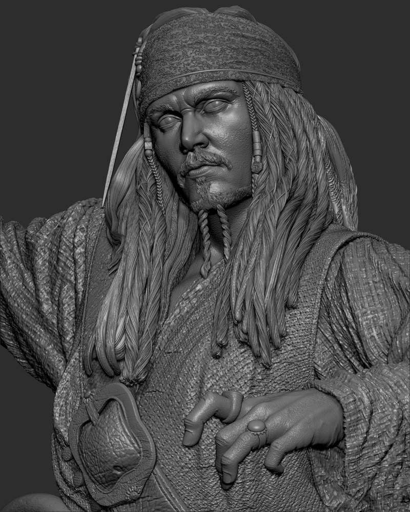 Jack Sparrow – Sculpture