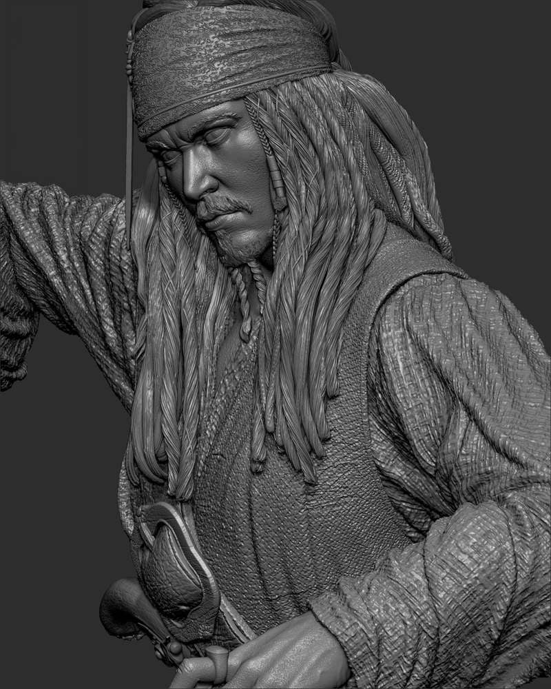 Jack Sparrow – Sculpture