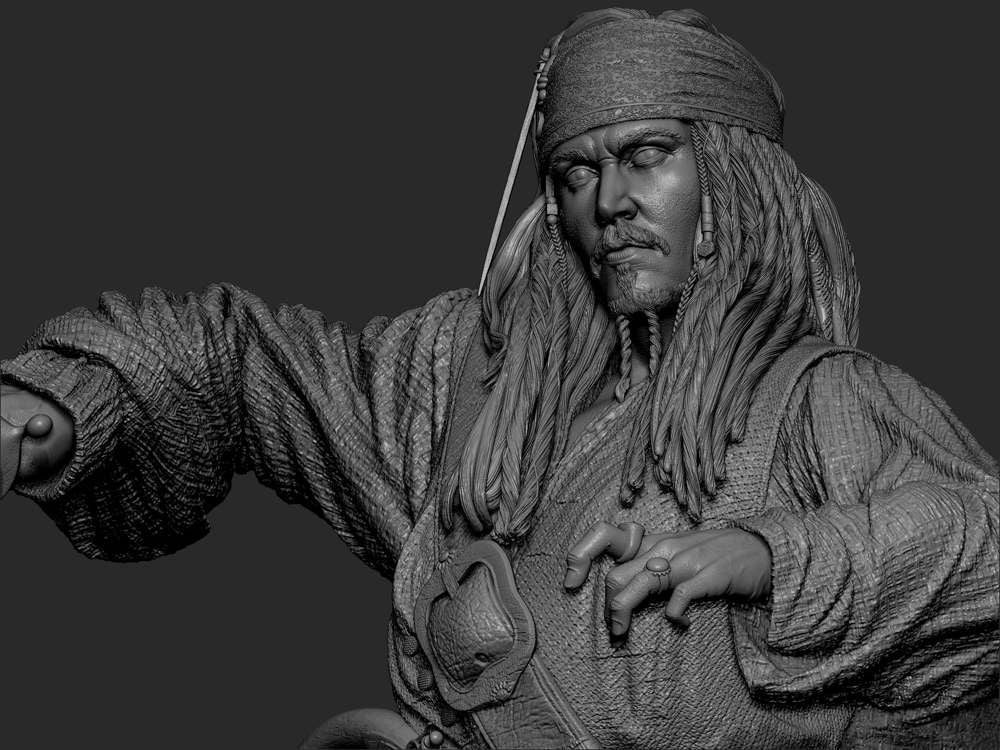 Jack Sparrow – Sculpture