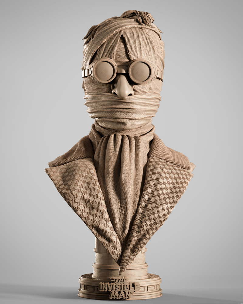 Invisible Man – Bust