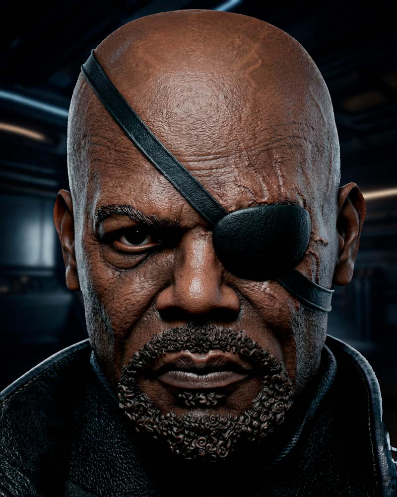 Nick Fury – Sculpture