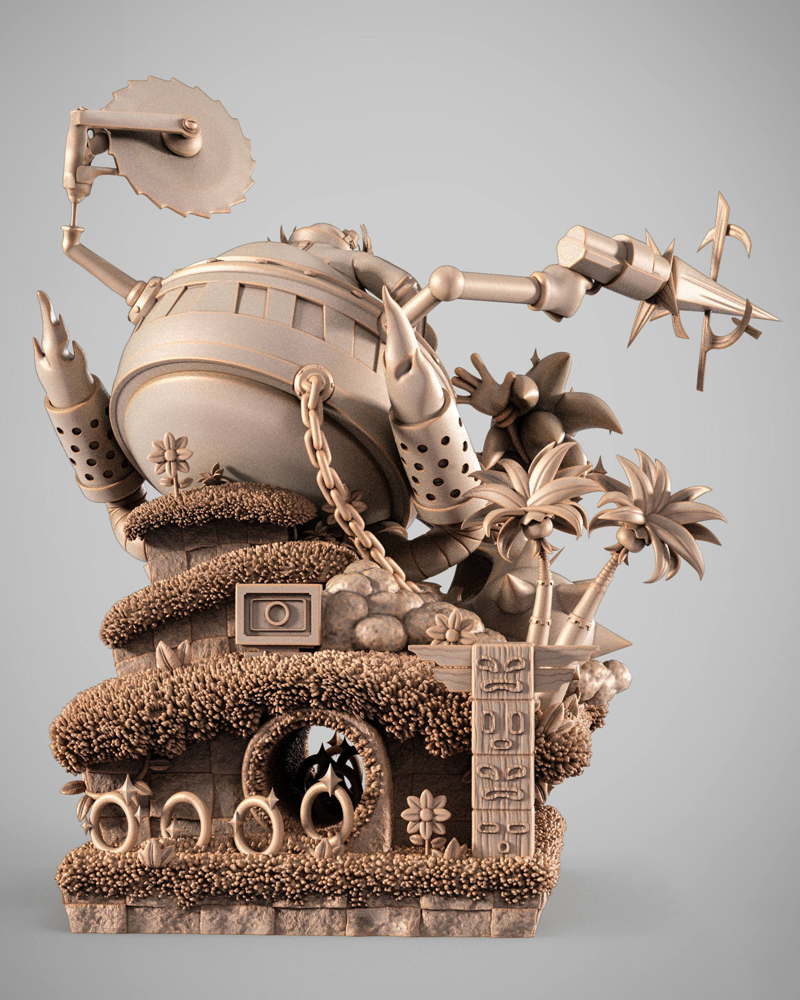 Sonic the Hedgehog - Diorama