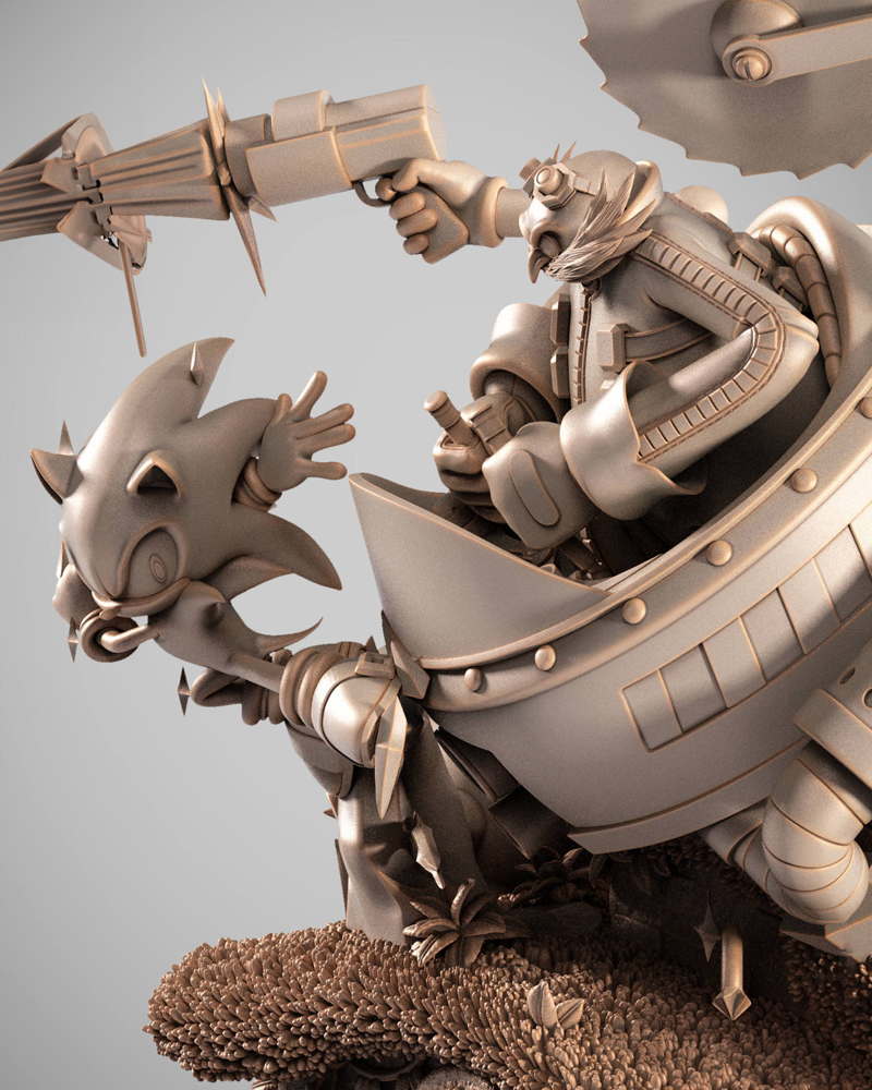 Sonic the Hedgehog - Diorama
