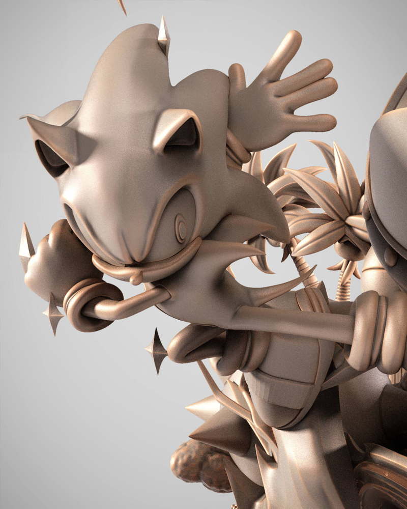 Sonic the Hedgehog - Diorama
