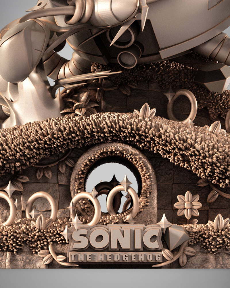 Sonic the Hedgehog - Diorama