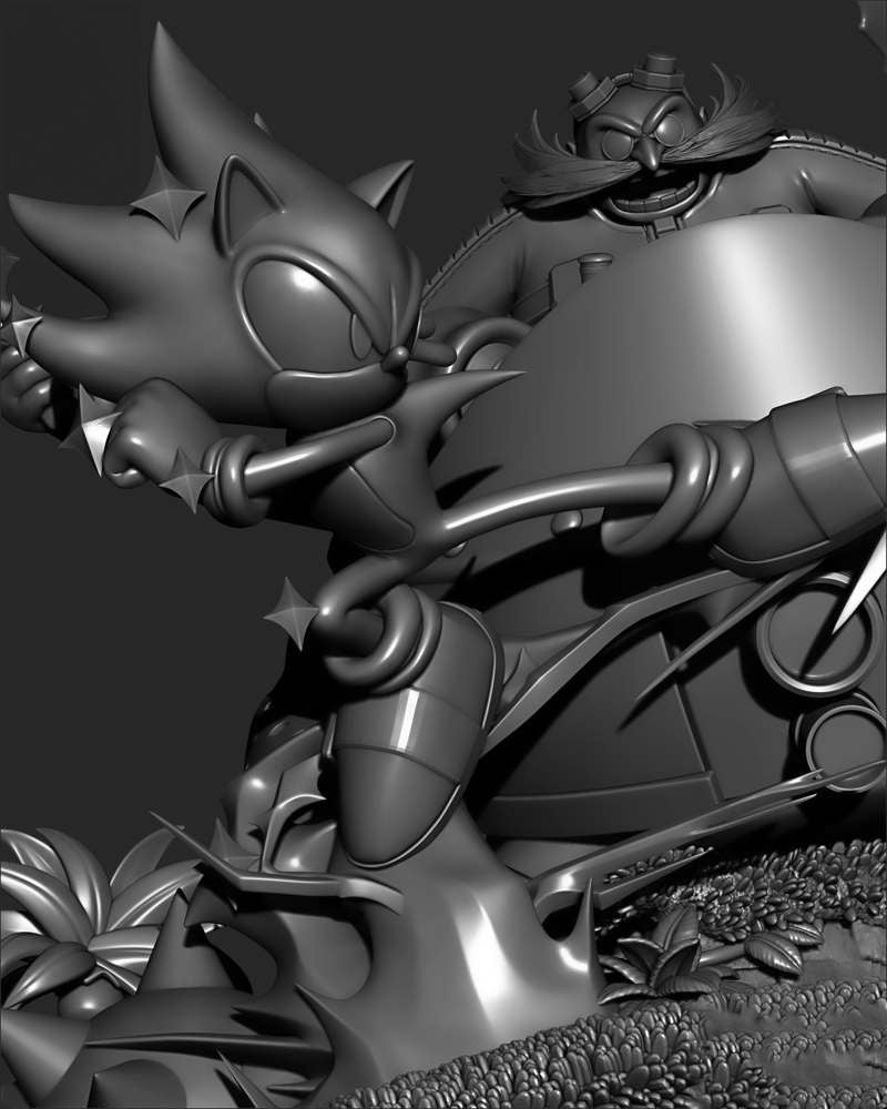 Sonic the Hedgehog - Diorama