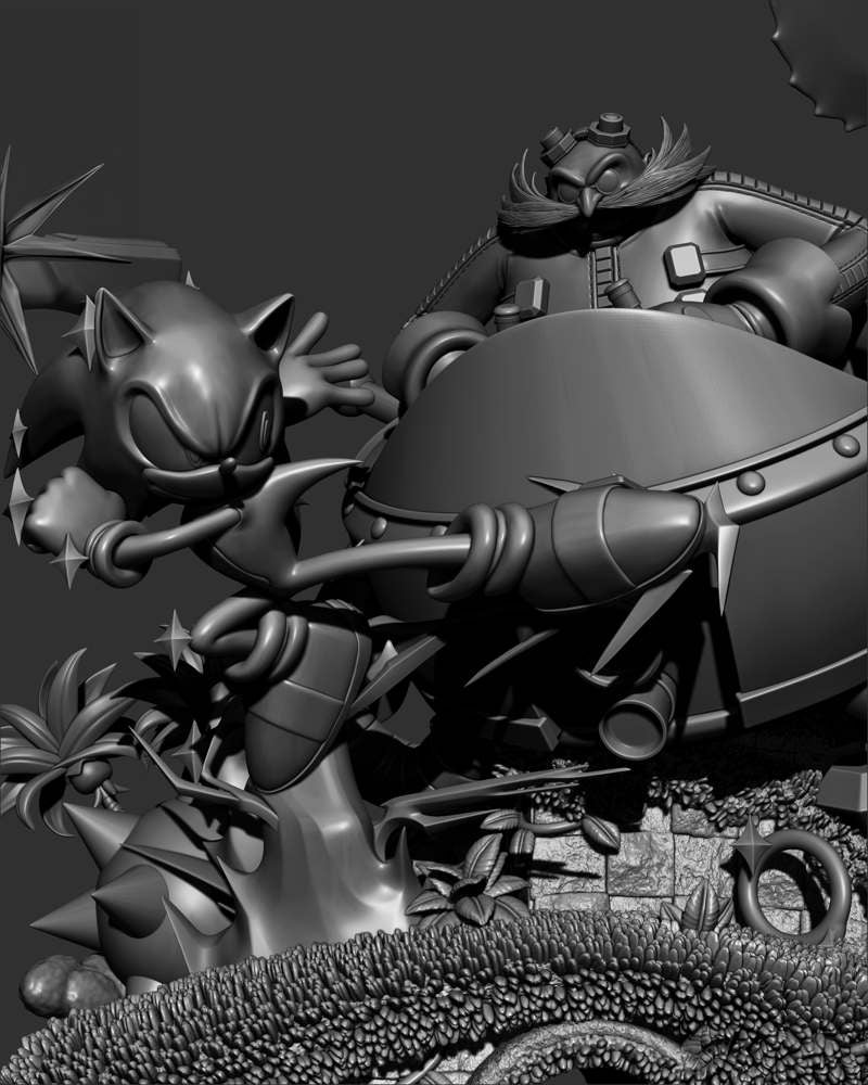Sonic the Hedgehog - Diorama