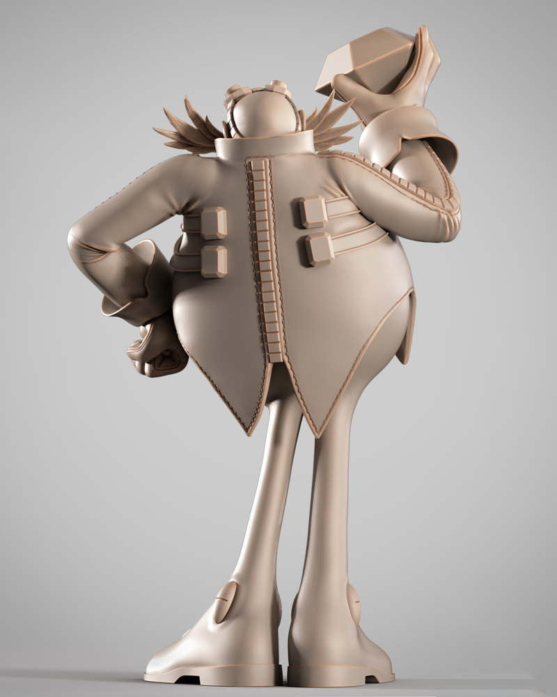 Doctor Eggman #2 - Sculpture