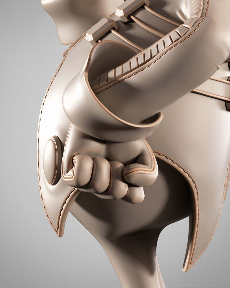 Doctor Eggman #2 - Sculpture