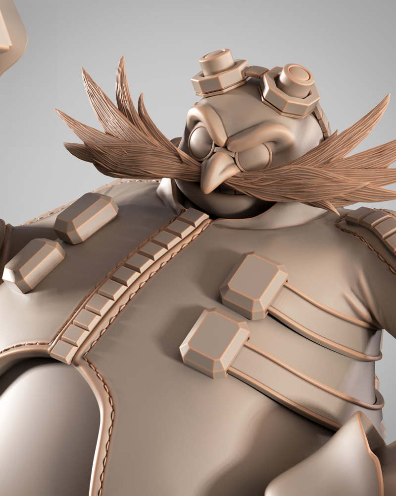 Doctor Eggman #2 - Sculpture