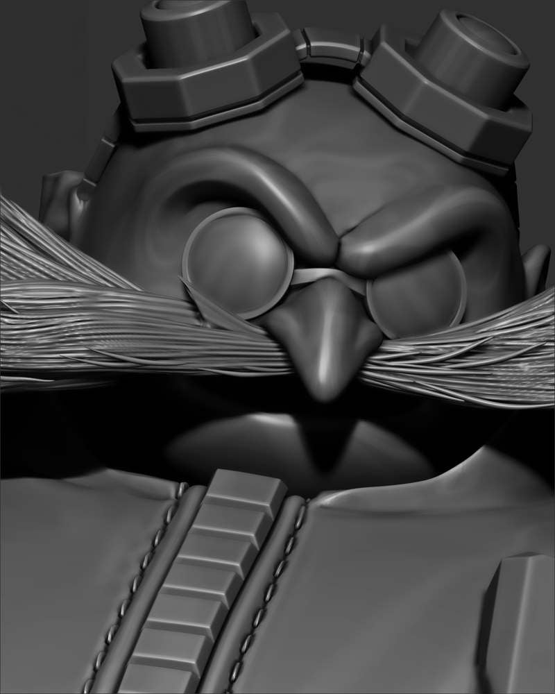 Doctor Eggman #2 - Sculpture