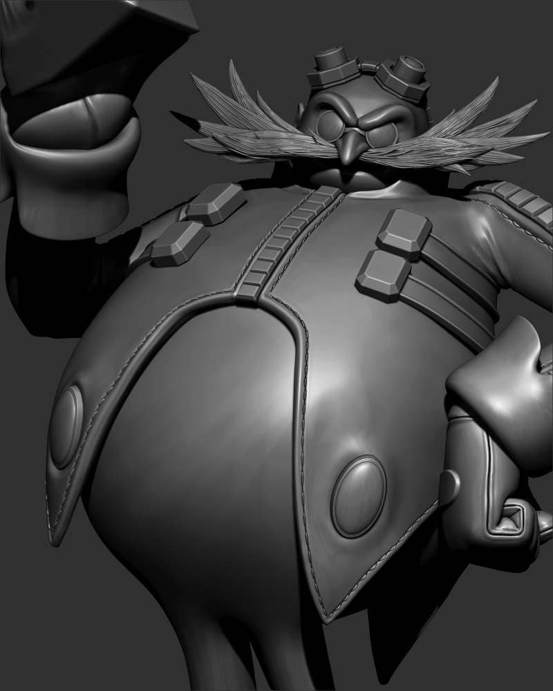 Doctor Eggman #2 - Sculpture