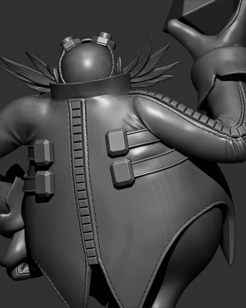 Doctor Eggman #2 - Sculpture