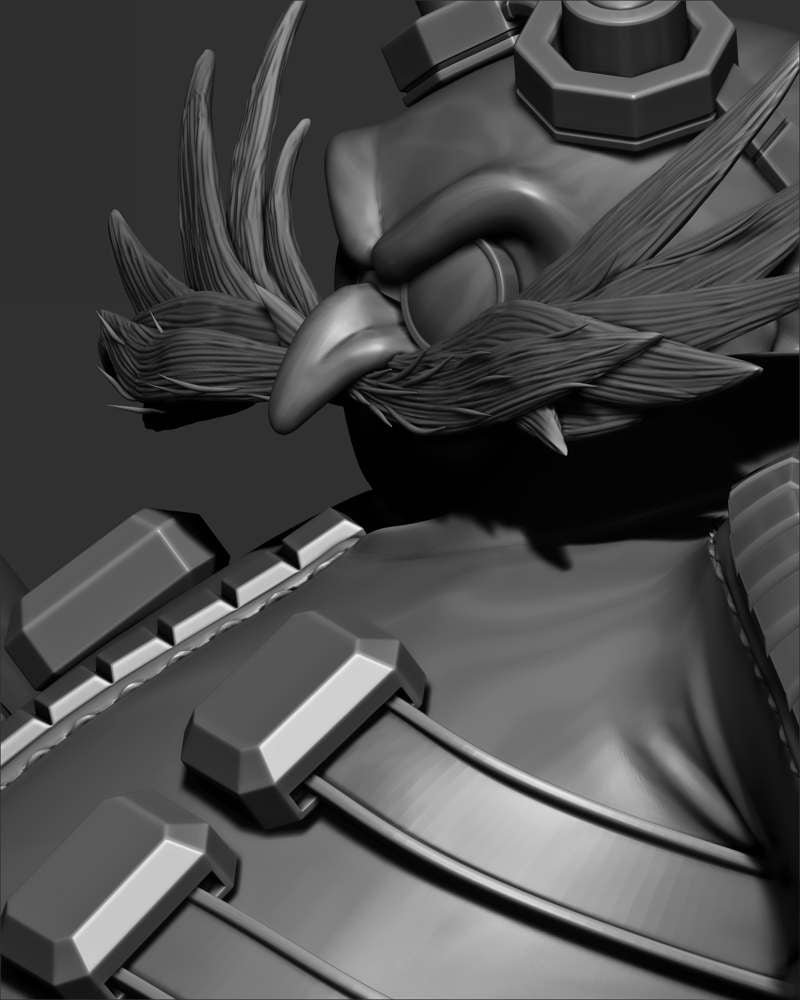 Doctor Eggman #2 - Sculpture