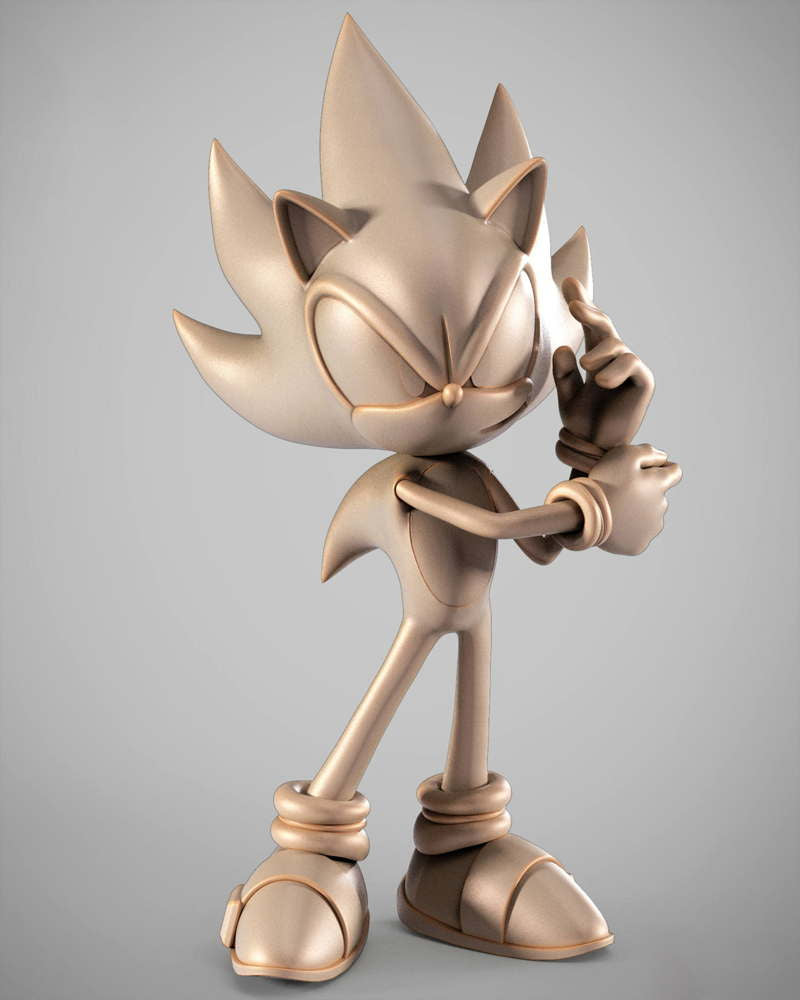 Sonic the Hedgehog #2 – Sculpture
