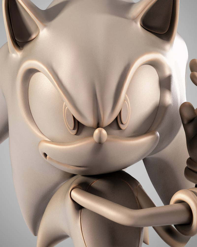 Sonic the Hedgehog #2 – Sculpture