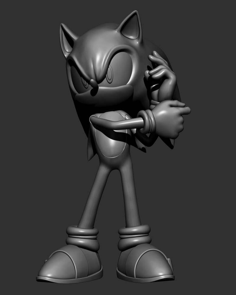 Sonic the Hedgehog #2 – Sculpture
