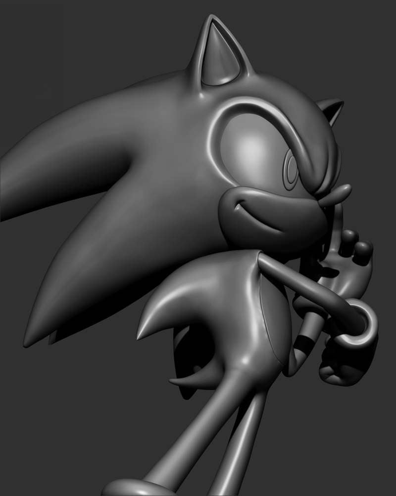 Sonic the Hedgehog #2 – Sculpture