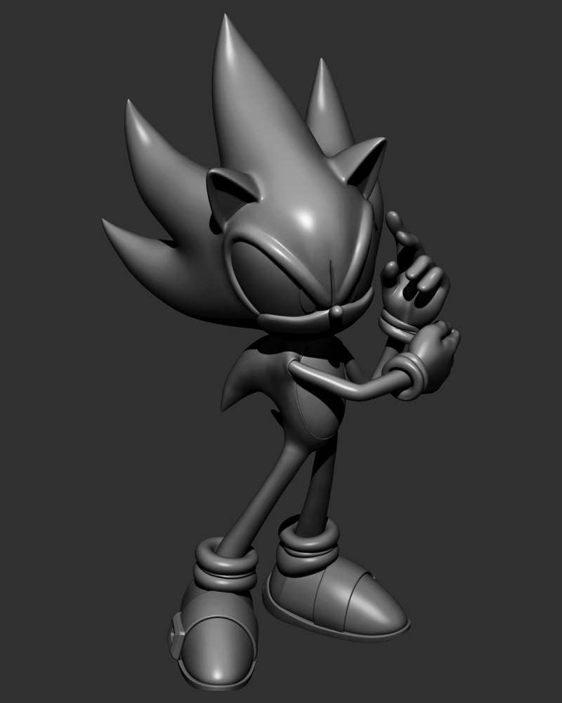 Sonic the Hedgehog #2 – Sculpture