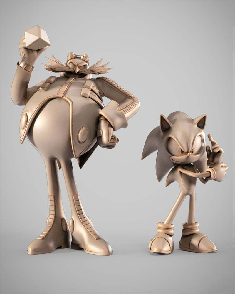 Doctor Eggman #2 - Sculpture