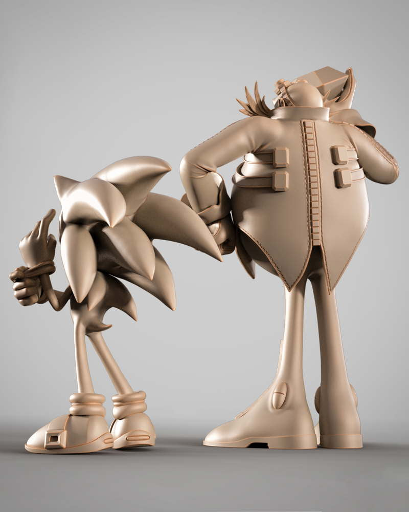Doctor Eggman #2 - Sculpture