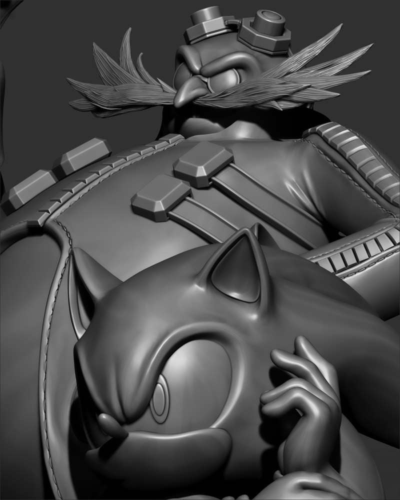 Doctor Eggman #2 - Sculpture