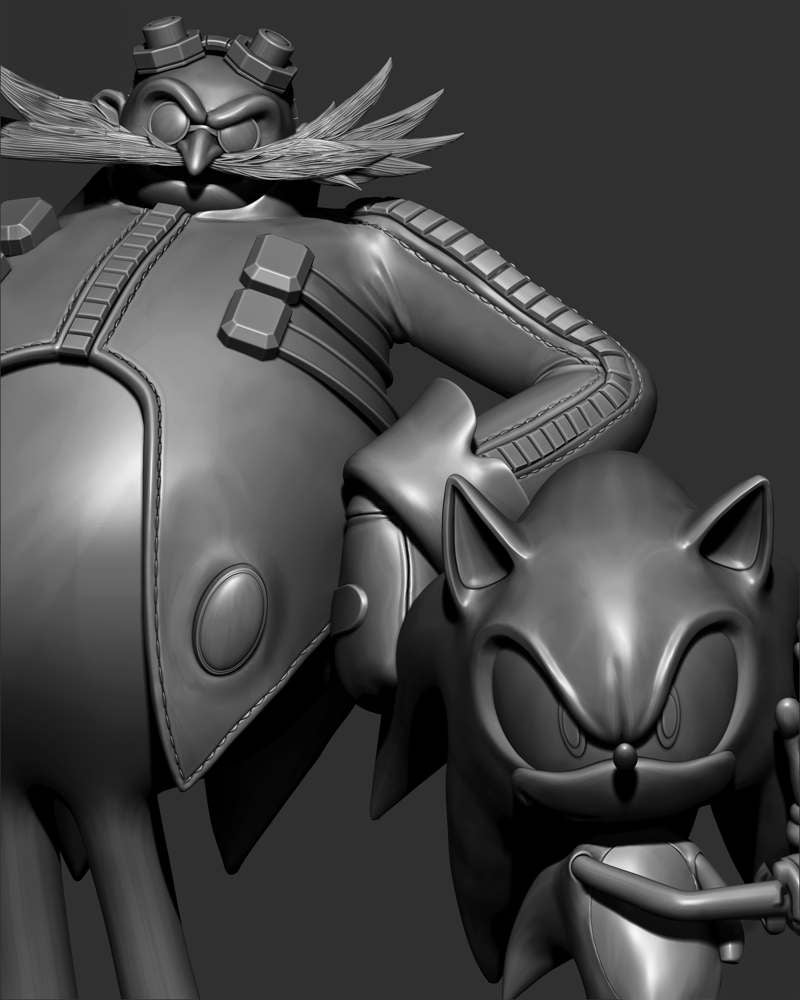 Doctor Eggman #2 - Sculpture