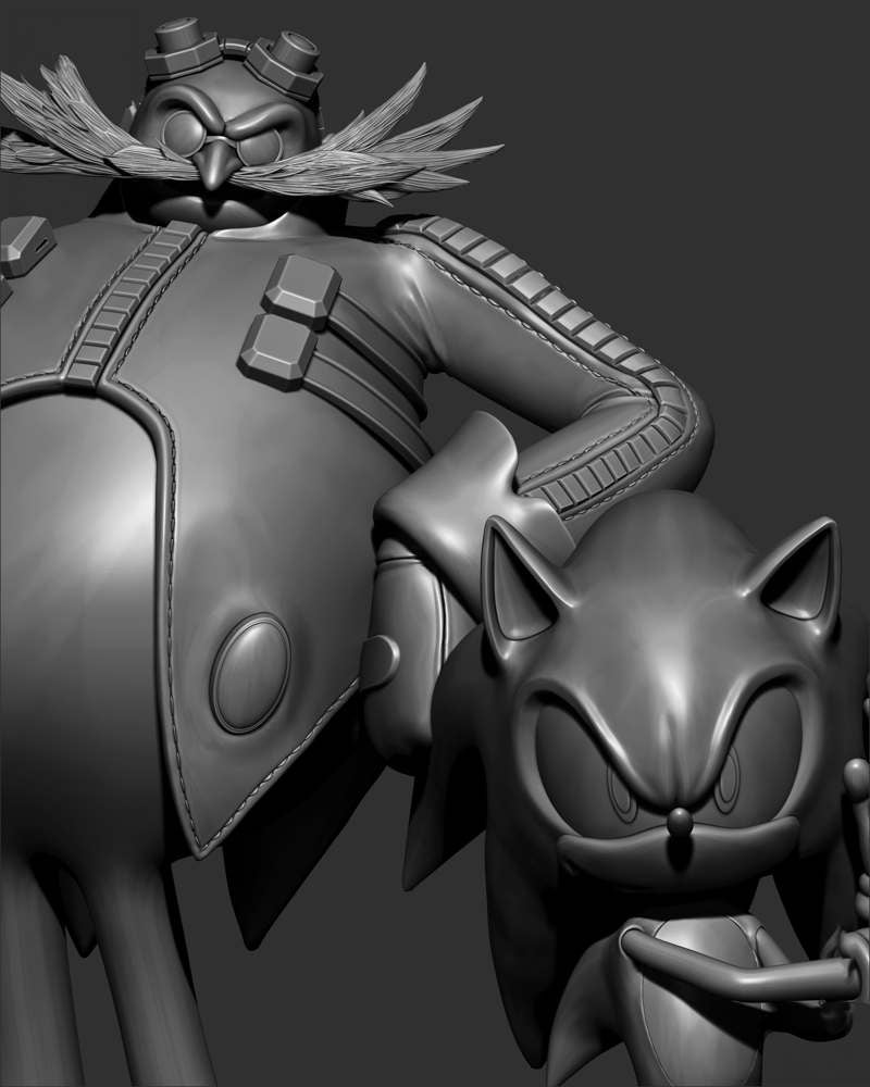 Sonic the Hedgehog #2 – Sculpture
