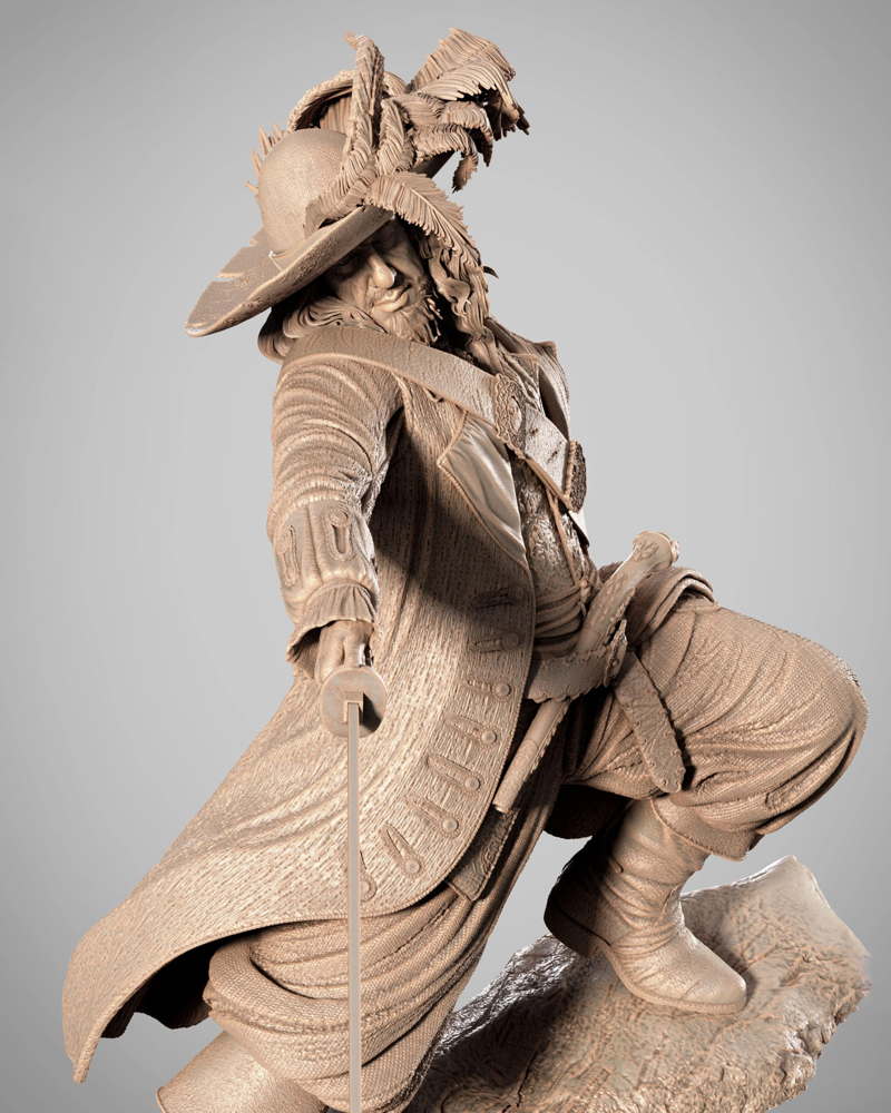 Hector Barbossa – Sculpture