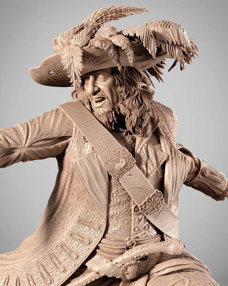 Hector Barbossa – Sculpture