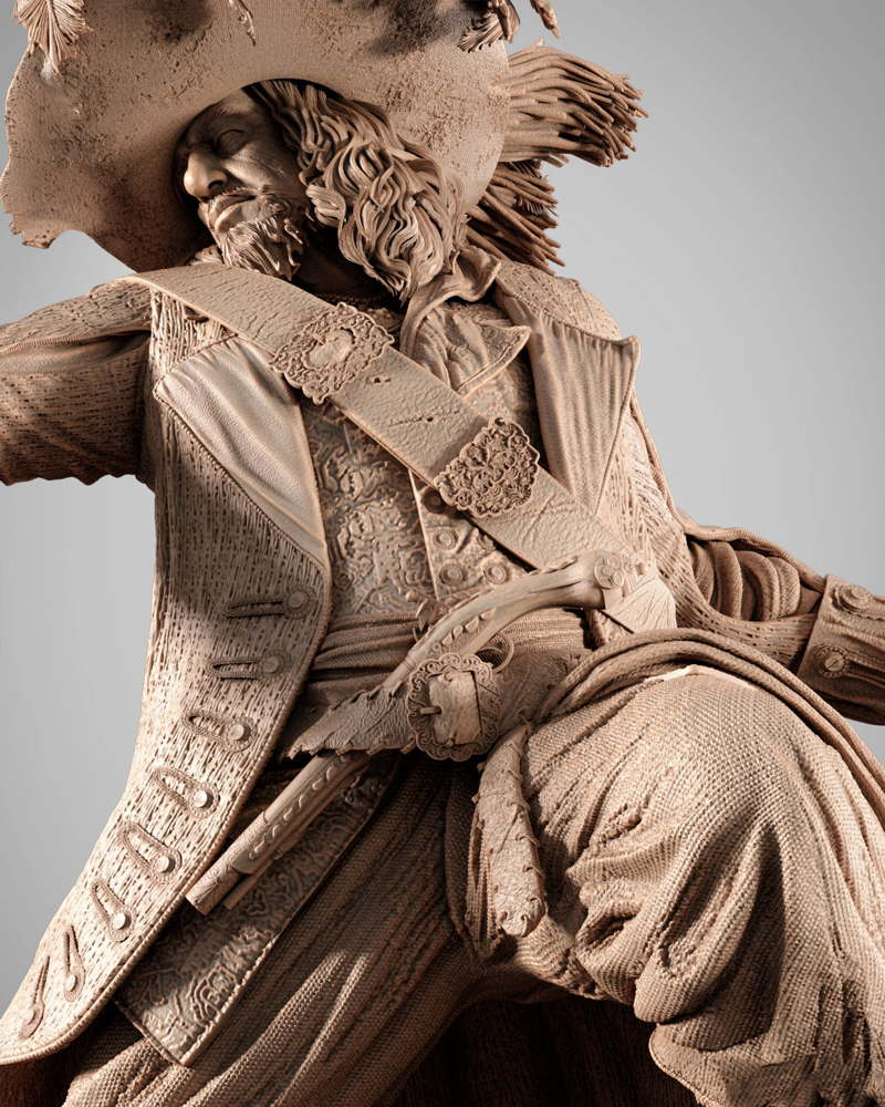 Hector Barbossa – Sculpture